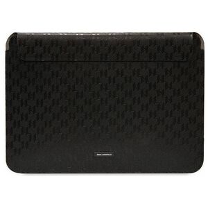 Bag LAPTOP 14" Karl Lagerfeld Sleeve Saffiano Plaque (KLCS14SAKLHPK) black 3666339124229
