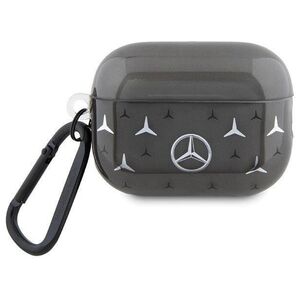 Original Case APPLE AIRPODS PRO 2 Mercedes Cover Large Star Pattern (MEAP28DPMGS) black 3666339113049