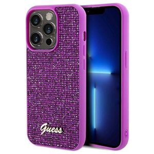 Original Case IPHONE 14 PRO Guess Hardcase Disco Metal Script (GUHCP14LPMSDGSF) 3666339173692