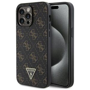 Original Case IPHONE 14 PRO MAX Guess Hardcase 4G Triangle Metal Logo (GUHCP14XPG4GPK) black 3666339225759