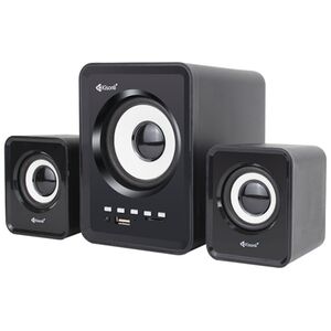 Ηχεία Kisonli U-2800BT, Bluetooth, 5W+2x3W, USB, Μαυρο - 22151 έως 12 άτοκες Δόσεις
