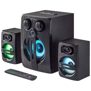 Ηχεία Kisonli TM-9000A, Bluetooth, USB, AUX, SD, FM, 12W+2x5W, Μαυρο - 22219 έως 12 άτοκες Δόσεις