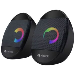 Ηχεία Kisonli L-7070, AUX, 2x3W, Μαυρο - 22235 έως 12 άτοκες Δόσεις