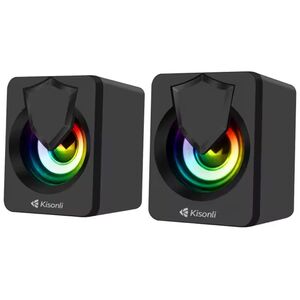 Ηχεία Kisonli L-1030, AUX, 2x2.5W, Μαυρο - 22242 έως 12 άτοκες Δόσεις