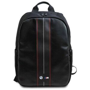 Backpack LAPTOP 15" BMW Carbon Red Stripes (BMBP15COMSCAKR) black 3666339239565