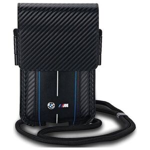 Bag BMW Wallet Bag Carbon Blue Stripes (BMPSP15XMSCAKL) black 3666339239671