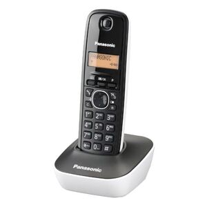 PANASONIC Ασύρματο Τηλέφωνο Panasonic KX-TG1611GRW Μαύρο-Λευκό  έως 12 άτοκες Δόσεις KX-TG1611GRW