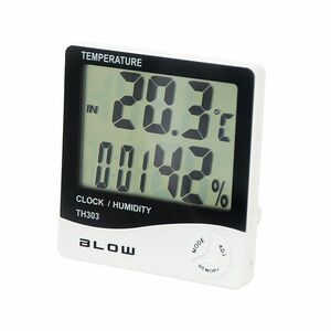 BLOW Θερμόμετρο - Υγρασιόμετρο - Ρολόι BLOW  έως 12 άτοκες Δόσεις TH-303