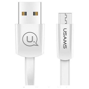 Cable 2A 1.2m USB - Micro USB Usams U2 SJ201MIC02 (US-SJ201) white 6958444955254
