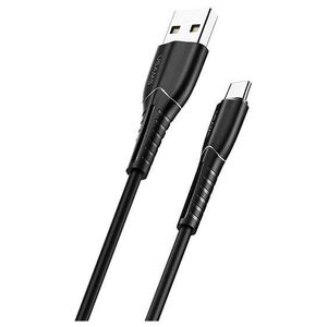 Cable 2A 1m USB - USB-C Usams U35 SJ366USB01 (US-SJ366) black 6958444981123