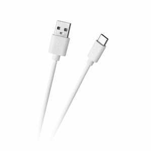 Καλώδιο USB - USB C 1m λευκό  έως 12 άτοκες Δόσεις GSM1000W