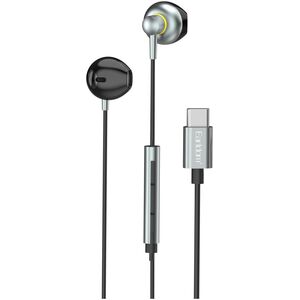 Earphones Earldom ET-E68, Type-C, Microphone, Gray - 20752 έως 12 άτοκες Δόσεις