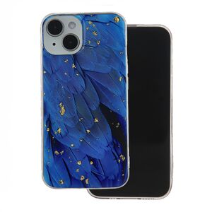 Gold Glam case for iPhone 11 Blue 5907457768338