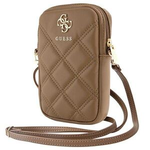 Bag Guess Zip Quilted 4G (GUWBZPSQSSGW) brown 3666339210717