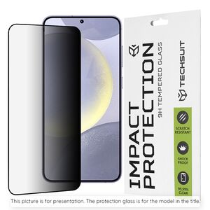 Techsuit Folie pentru iPhone 13 / 13 Pro / 14 - Techsuit 111D Privacy Full Glue - Black 5949419126664 έως 12 άτοκες Δόσεις