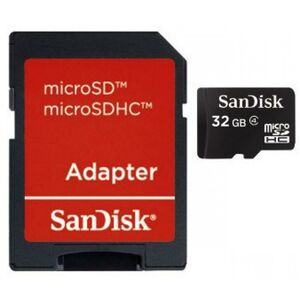 Sandisk microSDHC 32GB Class 4 Default Speed (SDSDQB-032G-B35) (SANSDSDQB-032G-B35) έως 12 άτοκες Δόσεις