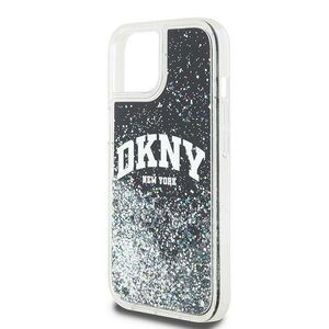 Original Case IPHONE 11 DKNY Hardcase Liquid Glitter Big Logo (DKHCN61LBNAEK) black 3666339270650