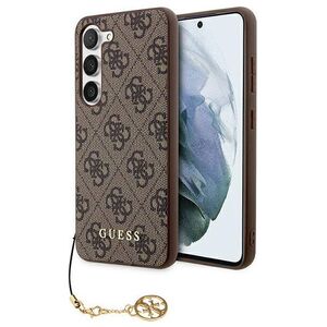 Original Case SAMSUNG GALAXY A35 5G Guess Hardcase 4G Charms Collection (GUHCSA35GF4GBR) brown 3666339259648