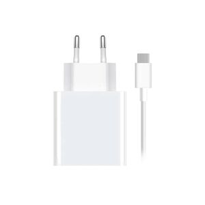 Xiaomi Charger with USB-A port and USB-C Cable 67W White (BHR6035EU) (XIABHR6035EU) έως 12 άτοκες Δόσεις