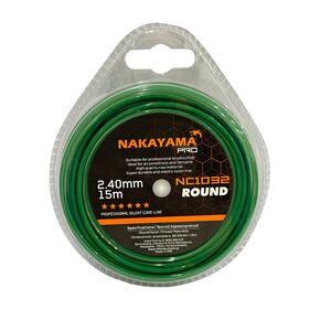 Nakayama pro Nc1032 Μεσινεζα Round 2.40mm-15m 065654 έως 12 Άτοκες Δόσεις