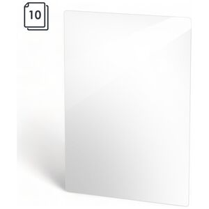 Protective film sheet No brand, Hydrogel, 10pcs, For plotter, UV PET, Clear, 150um, 120x180mm - 52744 έως 12 άτοκες Δόσεις