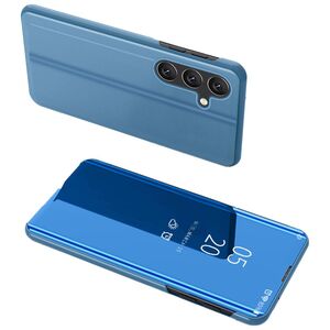 Clear View Case cover for Samsung Galaxy A54 5G blue flip cover