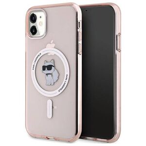 Original Case IPHONE 11 / XR Karl Lagerfeld Hardcase IML Choupette MagSafe (KLHMN61HFCCNOP) pink 3666339162436