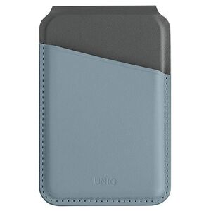 MagSafe Card Wallet IPHONE Z MAGSAFE UNIQ Magnetic RFID Wallet and Phone Stand blue & black 8886463688410