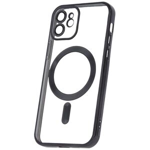 Color Chrome Mag - Apple iPhone 14 Pro (6.1) kameravédős, MagSafe tok fekete 5900495070593