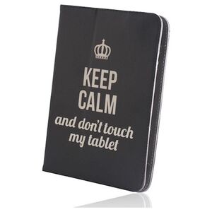 Univerzális 9-10&quot; Keep Calm kinyitható műbőr tablet tok 5900495343710