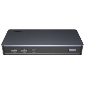 Adapter HUB UGREEN CM615 USB-C to 2x USB-A, 1x USB-C 3.1, 2x HDMI, 2x DP,  SD/TF, RJ45 6957303899128