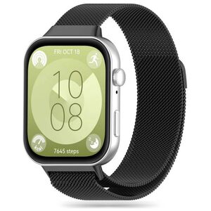 Strap for HUAWEI WATCH FIT 3 Tech-Protect Milaneseband black 5906302310494