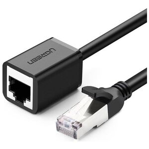 UGREEN Cat 6 FTP Ethernet RJ45 Extension Male/Female PatchCords with Shielding 3m (black) 6957303882823