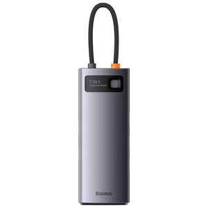 Hub 7in1 Baseus Metal Gleam Series, USB-C to 3x USB 3.0 + HDMI + USB-C PD + VGA + Ethernet RJ45 6932172608248