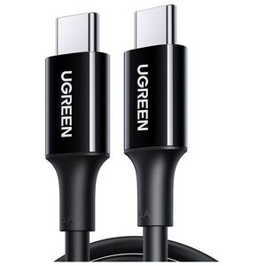 UGREEN US300 USB-C cable to USB-C, 100W, 5A, 1m (black) 6957303883714