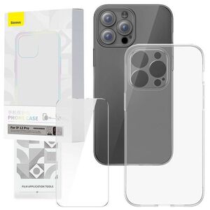 Case IPHONE 12 PRO Baseus Corning & Tempered glass transparent 6932172629755