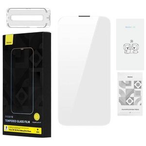 Tempered Glass IPHONE 13 PRO MAX / 14 PLUS Baseus Corning HD 0.4mm + cleaning kit 6932172626273