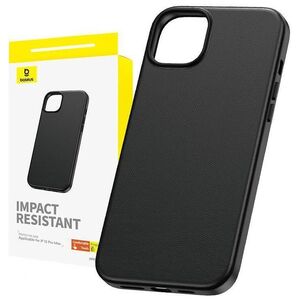 Case APPLE IPHONE 15 PRO MAX Baseus Fauxther Series black 6932172641191