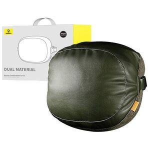Double sided Car Headrest Mounted Pillow Baseus Comfort Ride (green) 6932172647476