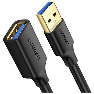 Ugreen cable cord extension adapter USB 3.0 (female) - USB 3.0 (male) 2 m black (US129 10373)