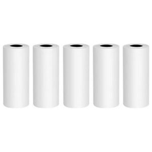 Set of paper rolls for mini thermal printer cat HURC9 - 5 pcs.