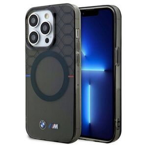 Original Case IPHONE 13 / 13 PRO BMW Pattern MagSafe (BMHMP13LHGPK) gray 3666339122164