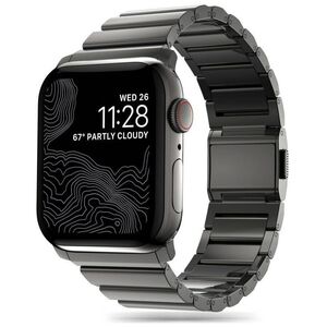 Strap for APPLE WATCH 4 / 5 / 6 / 7 / 8 / 9 / SE / ULTRA 1 / 2 (42 / 44 / 45 / 49 MM) Tech-Protect Steelband black 5906302300075
