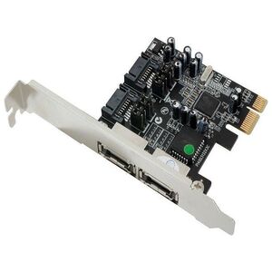 κάρτα για τον υπολογιστή eSATA and  SATA PCIe Adapter Card No brand  -17476 έως 12 άτοκες Δόσεις