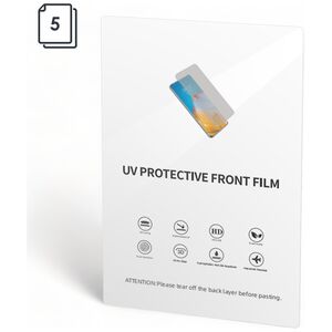 Protective film sheet No brand, Hydrogel, 5pcs, For plotter, UV PET, Clear, 180um, 120x180mm - 52738 έως 12 άτοκες Δόσεις