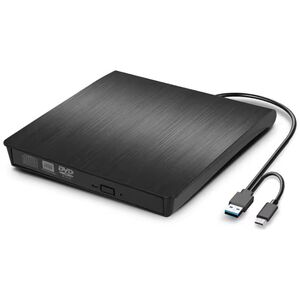 External CD/ DVD Drive No brand, Black - 17866 έως 12 άτοκες Δόσεις