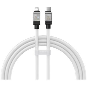 Baseus cable CoolPlay USB-C - Lightning 2m 20W white 6932172626617