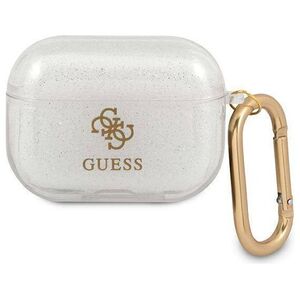 Case APPLE AIRPODS PRO Guess Glitter Collection (GUAPUCG4GT) transparent 3666339009915