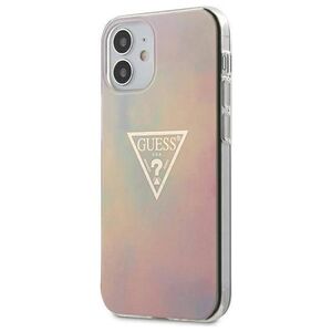 Original Case IPHONE 12 MINI Guess Hardcase Tie & Die Collection (GUHCP12SPCUMCGG01) pink 3700740480670