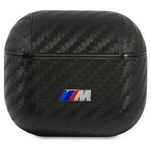 Original Case APPLE AIRPODS 3 BMW Cover PU Carbon M Collection (BMA3WMPUCA) black 3666339009489